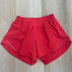 Lululemon Hottie Hot Red Short 2 Tall